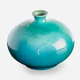Albert R. Valentien for Rookwood Pottery, Sea Green Vase