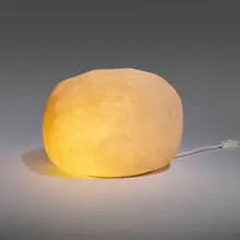 Rock lamp by André Cazenave, c. 1970, fiberglass, sold Aug 2023