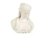 white marble bust of an Orientalist maiden by Pietro Bazzanti, marble, offered Apr 2015