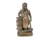 rare bronze model of the Portuguese diplomat and evolutionary theorist Joseph Joachim Da Gama Machado by Christophe Fratin, bronze, offered Apr 2015