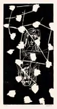 45 August“ aus: „45 April - 45 November by Georg Baselitz, 1990, Holzschnitt auf Papier, sold Nov 2013