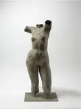 Kleiner Wannsee-Torso by Karl-Heinz Krause, 1955, Bronze mit grauer Patina. Höhe: 68 cm (26 ¾ in.), sold Jun 2018