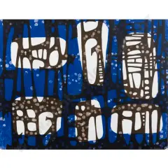 Abstract in Blue by Roy Cowan, sold Oct 2026
