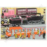 At the Railway Station by Jill McDonald, sold Oct 2026