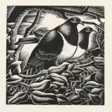 Bush Pigeons by Ernest Mervyn Taylor, sold Oct 2026