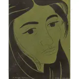 Mai (unframed) by Ernest Mervyn Taylor, sold Oct 2026