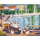 Papeete - Tahiti by William Robert Browning Watson, sold Oct 2026