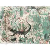 Lizards (Unframed) by Juliet Peter, sold Oct 2026