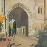 Dick Lovett-Smith Sketching by William (Bill) Sutton, sold Oct 2026