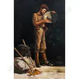 The Gold Panner by M Chapman, sold Oct 2026