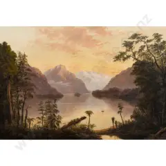 South Island Landscape by W G Baker, sold Oct 2026