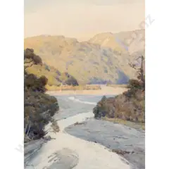 Untitled Landscape by Nugent Welch, sold Oct 2026