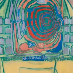 Untitled Screenprint by H Hundertwasser, sold Oct 2026