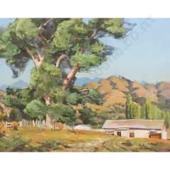 Untitled Landscape by Cedric Savage, sold Oct 2026