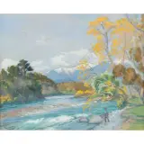 Duchess Pool - Tongariro River by Kathleen Airini Vane, sold Oct 2026