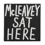 McLeavey Sat Here by John Reynolds, sold Oct 2026