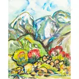 Untitled Landscape by Lily Lewis, sold Oct 2026