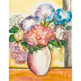 Floral Still Life by Lily Lewis, sold Oct 2026