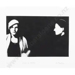 Heloise and Francoise (Unframed) by John Drawbridge, sold Oct 2026