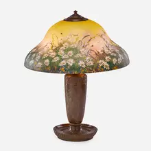 Table Lamp With Daisies by Classique, sold Jan 2018