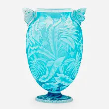 Exceptional Cameo Vase by Thomas Webb & Sons, England, sold Jan 2018