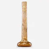 Very Tall Vase by Émile Gallé, France, sold Jan 2018