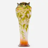 Cameo Glass Floor Vase by Émile Gallé, France, sold Jan 2018