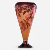 Fine And Large Vase by Émile Gallé, France, sold Jan 2018
