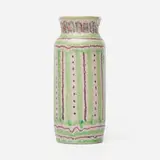 Vase by Guido Gambone, c. 1955, glazed stoneware, sold Aug 2023