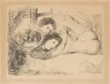 Nu devant la fenêtre by Marc Chagall, 1953, Lithografie auf Arches-Velin, sold Aug 2026
