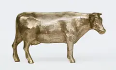 Kuh by SEO, 2003, Neusilber. Höhe: 20,5 cm (8 ⅛ in.), sold Dec 2012