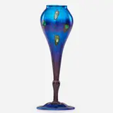 Blue Favrile Vase by Tiffany Studios, sold Jan 2018