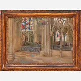 Untitled (Christ Church...) by Louis Comfort Tiffany, sold Jan 2018