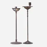 Two ashtray stands by Tiffany Studios, sold Jan 2018