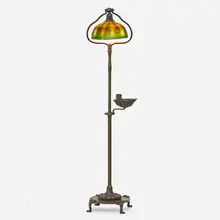 Floor lamp by Tiffany Studios, sold Jan 2018