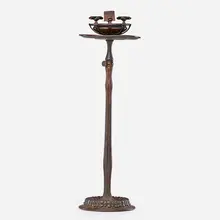 Adjustable ashtray stand by Tiffany Studios, sold Jan 2018