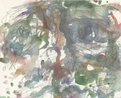 Ohne Titel by Marwan, 1980, Aquarell und Bleistift auf festem Papier, sold May 2026