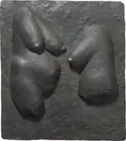 Zwei weibliche Torsi by Gustav Seitz, Bronze mit schwarzbrauner Patina, sold Jan 2024