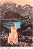 Neuschwanstein by Andy Warhol, 1987, Farbserigrafie auf Papier, sold Mar 2024