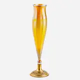 Gold Favrile Glass Vase by Tiffany Studios, sold Jan 2018