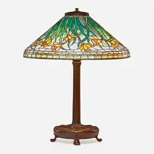 Fine 20" Daffodil Table Lamp by Tiffany Studios, sold Jan 2018