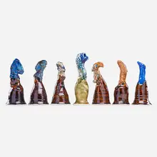 Seven Animal Rhytons by Stephen Kaltenbach, sold Sep 2017