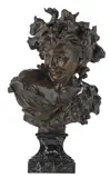 Le Rieur aux Pampres by Jean-Baptiste Carpeaux, patinated bronze, sold Oct 2014