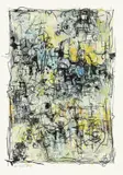 Ohne Titel by Rolf Cavael, Um 1965, Tusche, Gouache, Deckweiß und Ölfarbe auf glattem Papier, sold Nov 2014