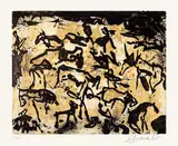 14/1990 by Emil Schumacher, 1990, Farbaquatinta auf Velin, sold May 2014