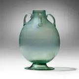 Soffiato vase by attribution Artistica Barovier, c. 1930, Soffiato glass with applied details, sold Jul 2023