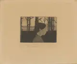 Bildnis einer Bäuerin by Paula Modersohn-Becker, Um 1900, Kaltnadel und Aquatinta auf Velin, sold Aug 2020