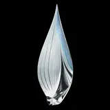 Tall Glass Sculpture by Christopher Ries, sold Sep 2017
