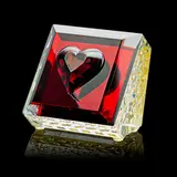 Glass Paperweight by Jon Kuhn, sold Sep 2017