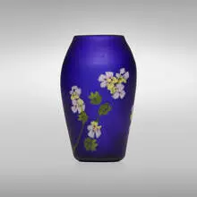 A Murrine Floreali vase by Giuseppe Barovier, c. 1920, internally decorated glass with murrine, sold Jul 2023